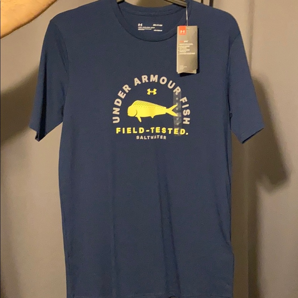 Navy Under Armour Tee